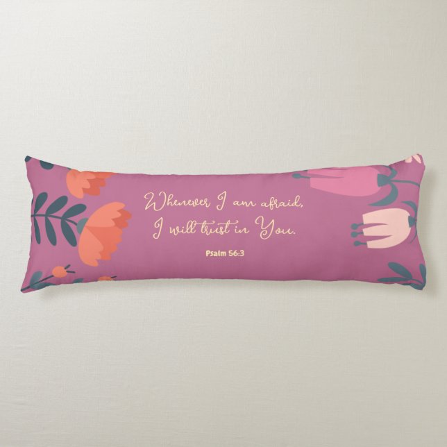 Scripture Body Pillow (Front)
