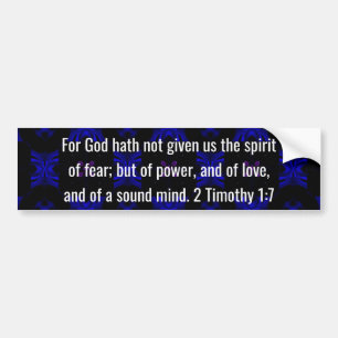 Scripture Bumper Sticker