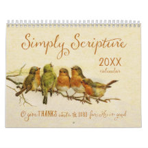 Scripture Calendar - O Give Thanks