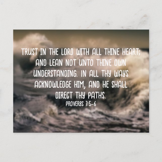 Scripture Card for Uncertainty 4 (Front)