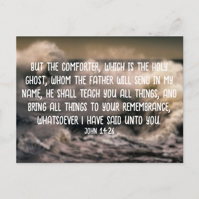 Scripture Card for Uncertainty 8 (Front)