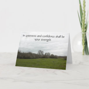 Scripture card to encourage trust.