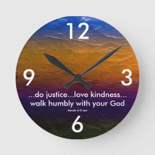 Scripture clock