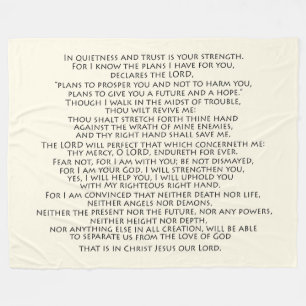 Scripture Collage Bible Verse Promises God Blanket