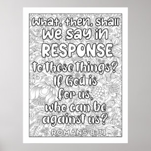 Scripture Colour Me Pretty  Poster