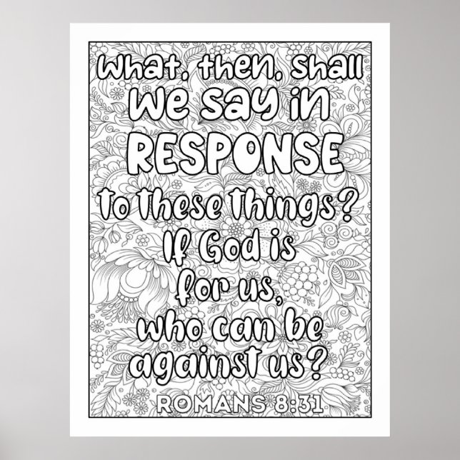 Scripture Colour Me Pretty  Poster (Front)