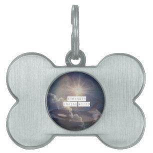 Scripture dog tag