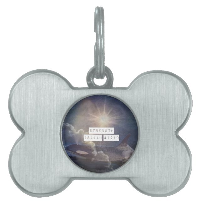 Scripture dog tag (Front)