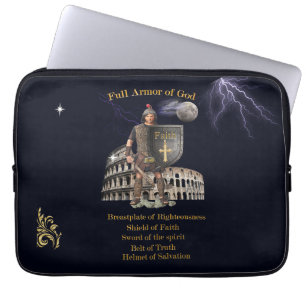 Scripture Full Armour of GOD Laptop Sleeve
