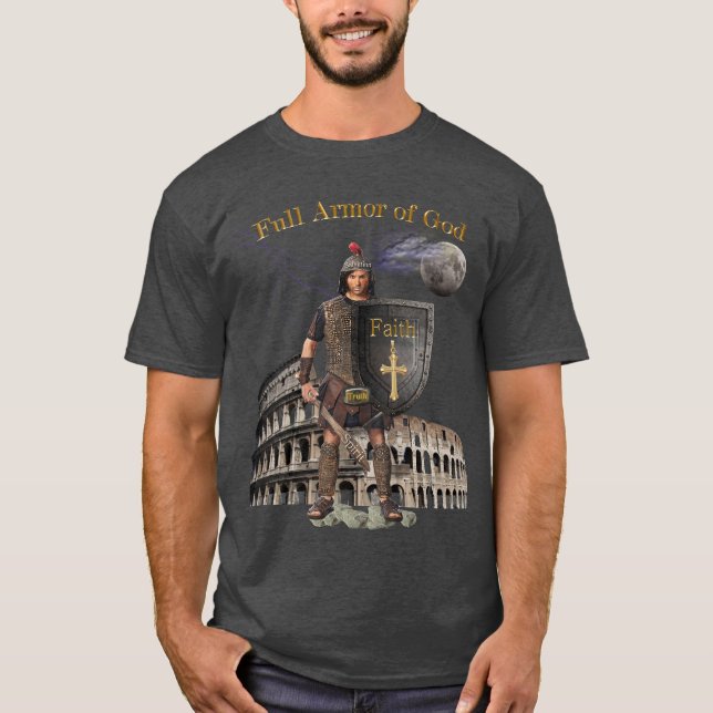 Scripture Full Armour of GOD T-Shirt (Front)