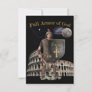 Scripture Full Armour of GOD Thank You Card