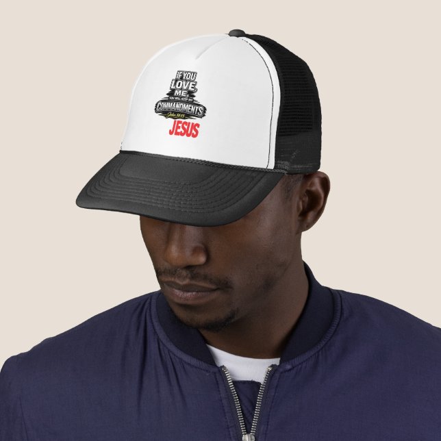 Scripture - JESUS Trucker Hat (In Situ)