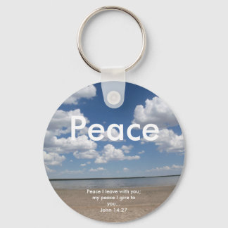 Scripture Keychain "PEACE"