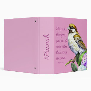 Scripture Matthew 10:31 Binder
