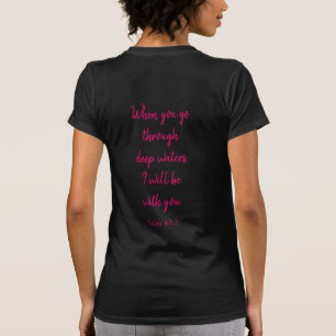 Scripture of Encourage on Back T-Shirt