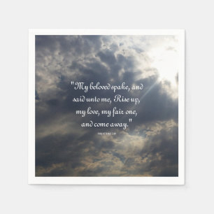 Scripture Paper Napkin