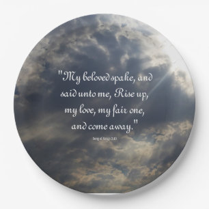 Scripture Paper Napkin Paper Plate