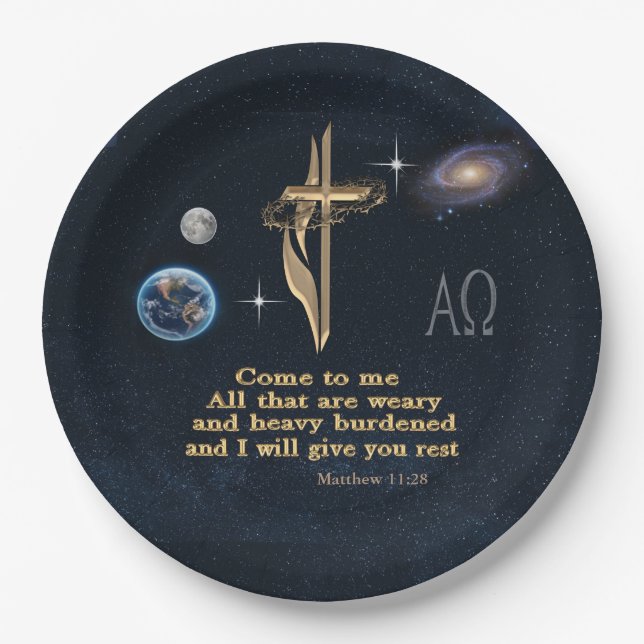 Scripture Paper Plate (Front)