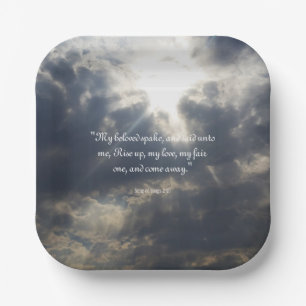 Scripture Paper Plate