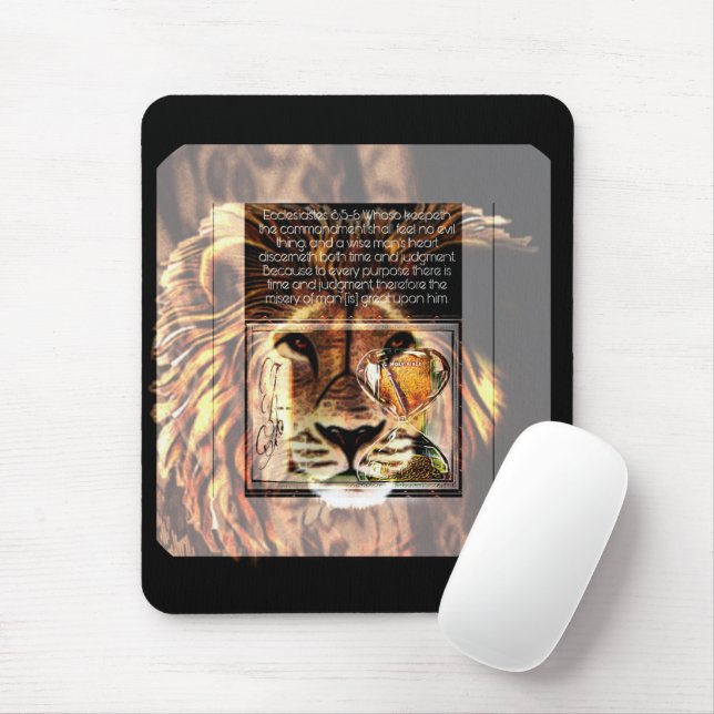 Scripture Pictures 01 Mouse Pad (With Mouse)