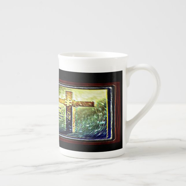 Scripture Pictures 05 Bone China Mug (Right)