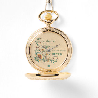 Scripture Pocket Watch