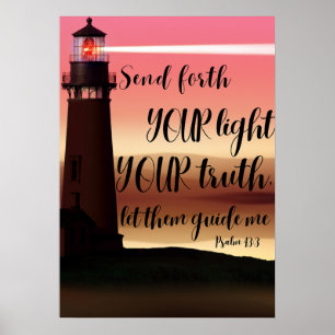 Scripture Poster Psalm 13:3