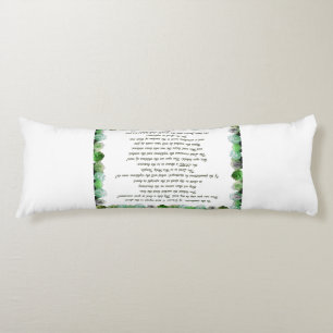 Scripture, Psalm 11, Bible Verse, Body Pillow