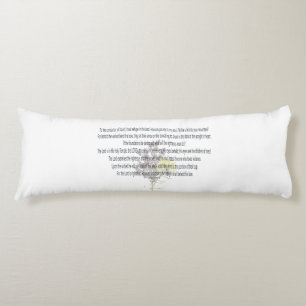Scripture, Psalm 11, Body Pillow