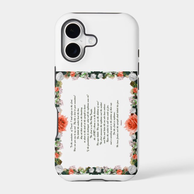 Scripture, Psalm 11, Botanic (Back)