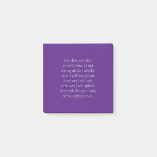 Scripture Quote Isaiah 41 10 Post-it Notes
