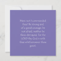 Scripture Quote Joshua 1 9