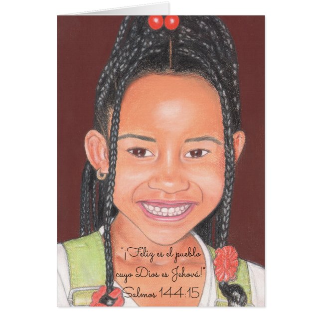 Scripture~Spanish heureux (Devant)