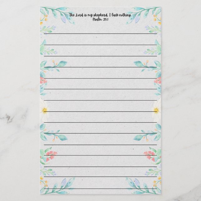 Scripture Stationery (Front)