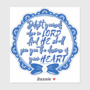 Scripture Sticker