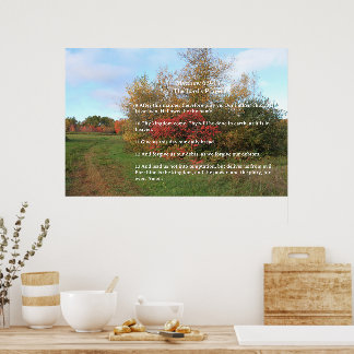 Scripture Template,  The Lord's Prayer Poster