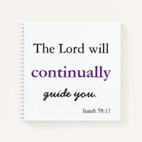 Scripture The Lord will guide you
