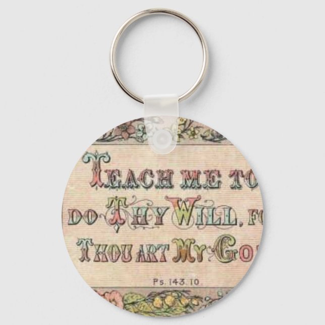 scripture verse keychain (Front)