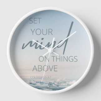 Scripture Wall Clock 