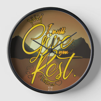 Scripture Wall Clock