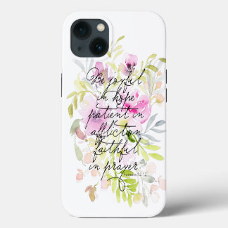 Scripture Watercolor | Romans 12  iPhone 13 Case