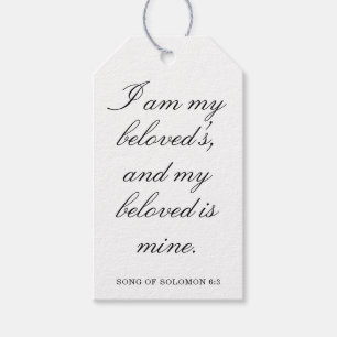Scripture Wedding Centerpiece, Bridal Shower Decor Gift Tags