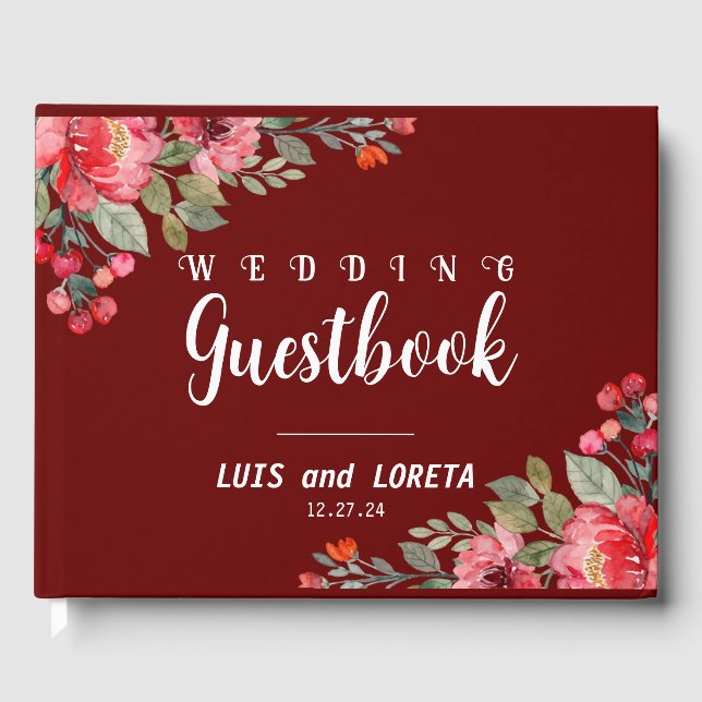 Scripture Wedding Guestbook (Front)