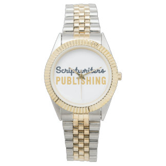 Scriptwriters Publishing Dark Blue/Yellow Watch