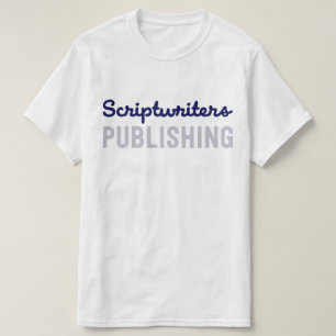 Scriptwriters Publishing Navy Blue/Grey T-Shirt