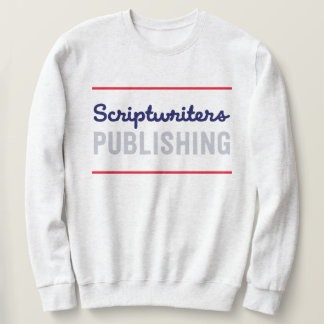 Scriptwriters Red Stripe Navy/Grey Sweatshirt