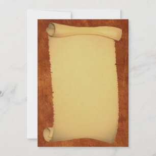 Scroll Invitation