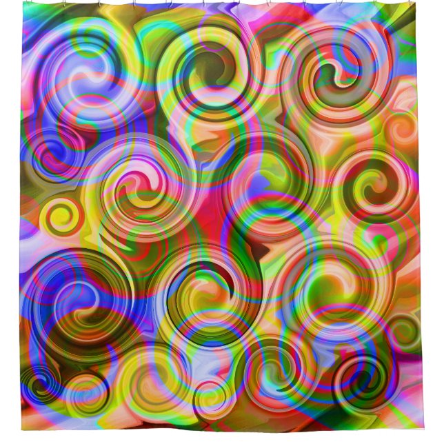 Scroll Pastel geometrical abstract  (Front)