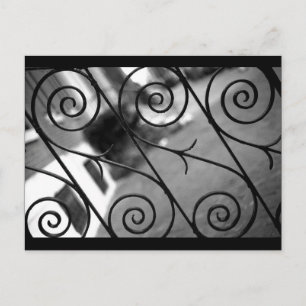 Scroll Railing Postcard