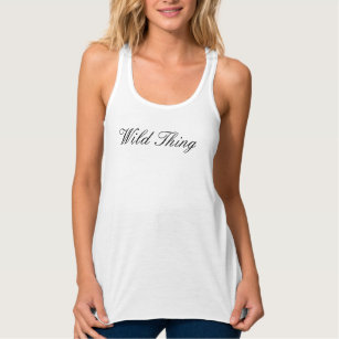 Scrolled wild thing Thunder_Cove Tank Top